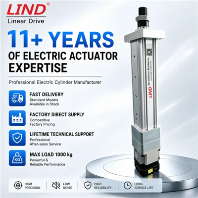 Nasc-Díreach Sleamhnáin Actuator
